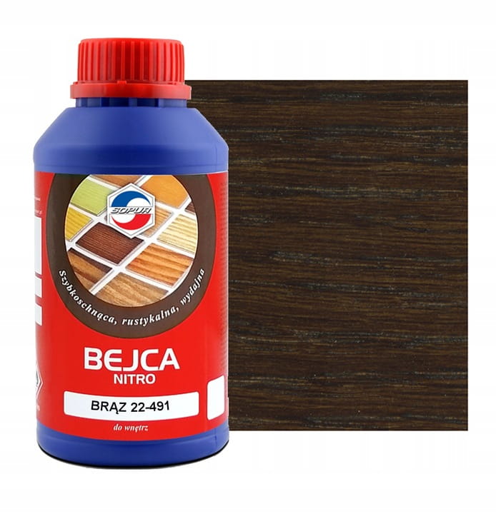 Bejca nitro do drewna Sopur