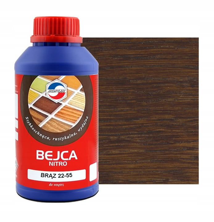 Bejca nitro do drewna Sopur