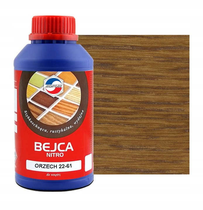 Bejca nitro do drewna Sopur