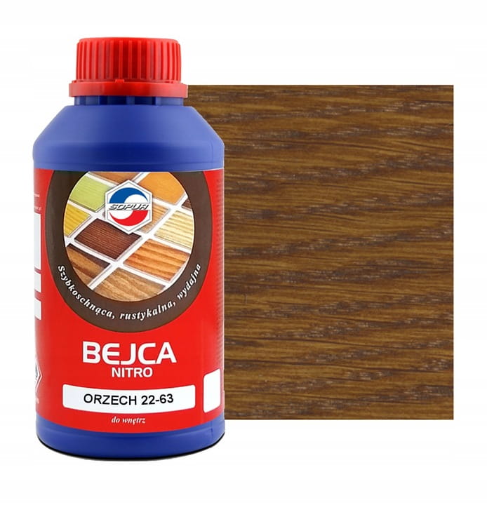 Bejca nitro do drewna Sopur