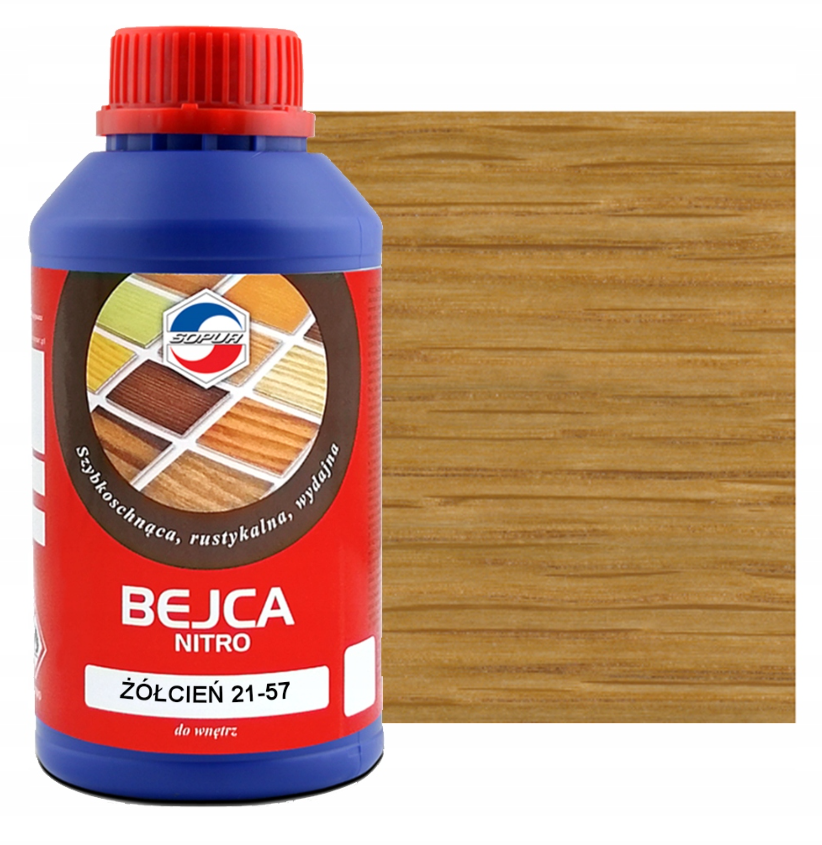 Bejca nitro do drewna Sopur