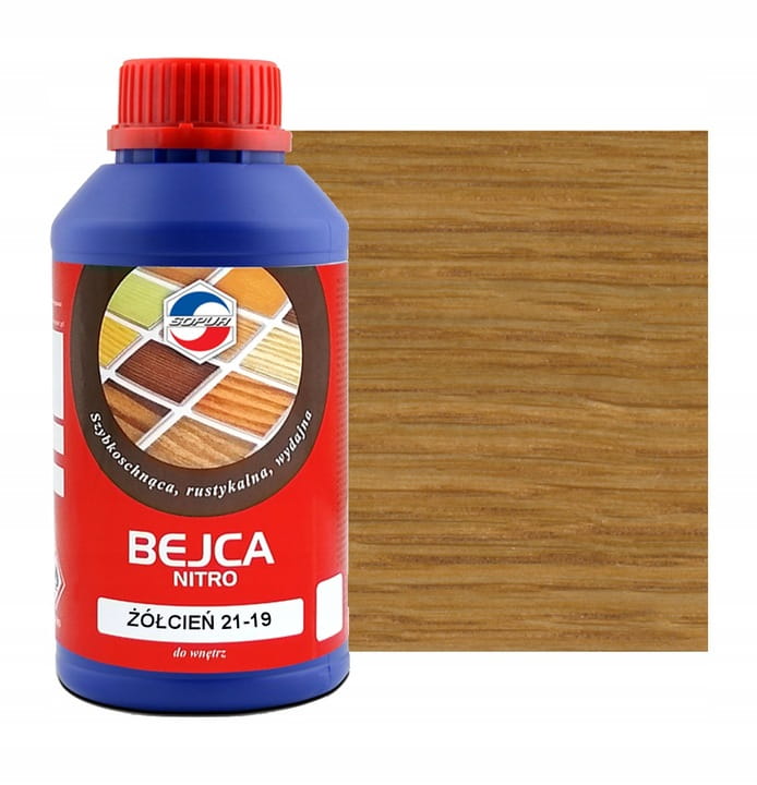 Bejca nitro do drewna Sopur
