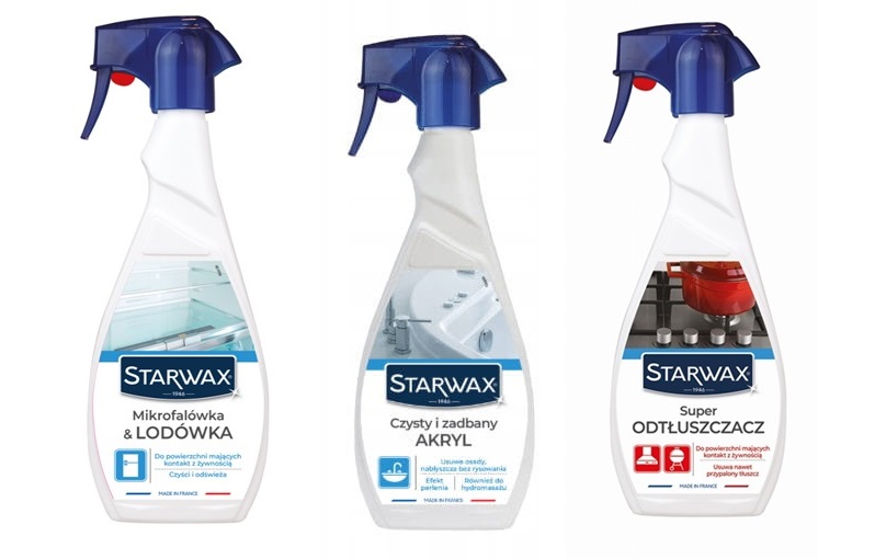Jakie produkty Starwax warto stosować podczas domowych porządków? Wyjaśniamy!