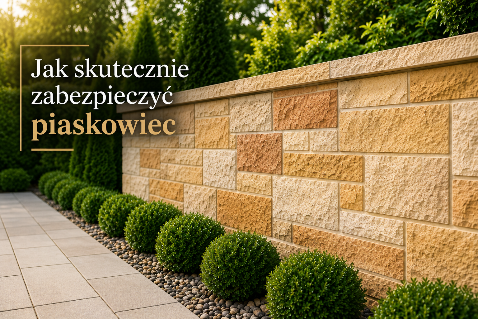 Impregnat do piaskowca, jak skutecznie zabezpieczyć piaskowiec na zewnątrz?